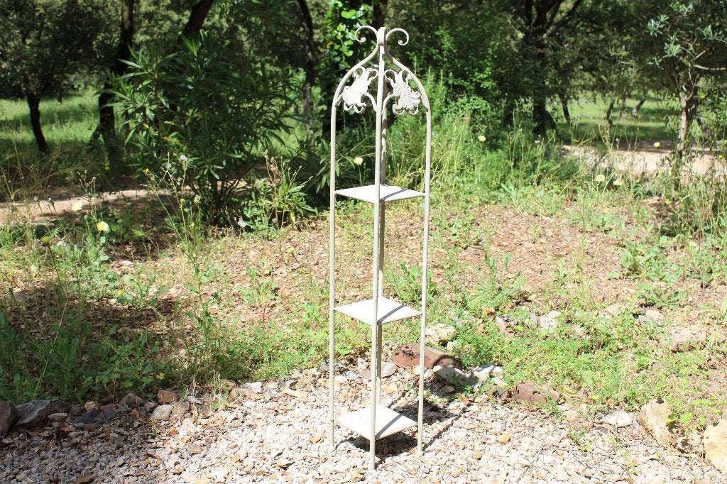 Brocante - Prettig planten-tafeltje!, Ophalen, Gebruikt, Overige typen, Metaal