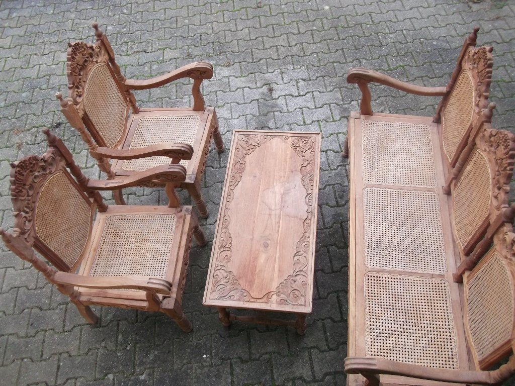 Te koop aangeboden een mooie Bistro set, Ophalen, Zo goed als nieuw