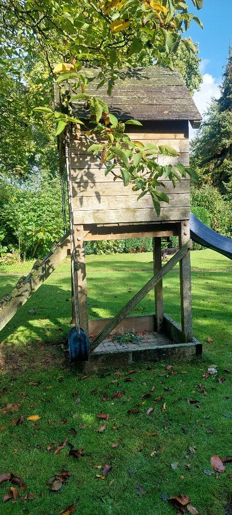 Speelhuis met glijbaan, Kinderen en Baby's, Ophalen, Gebruikt, Glijbaan