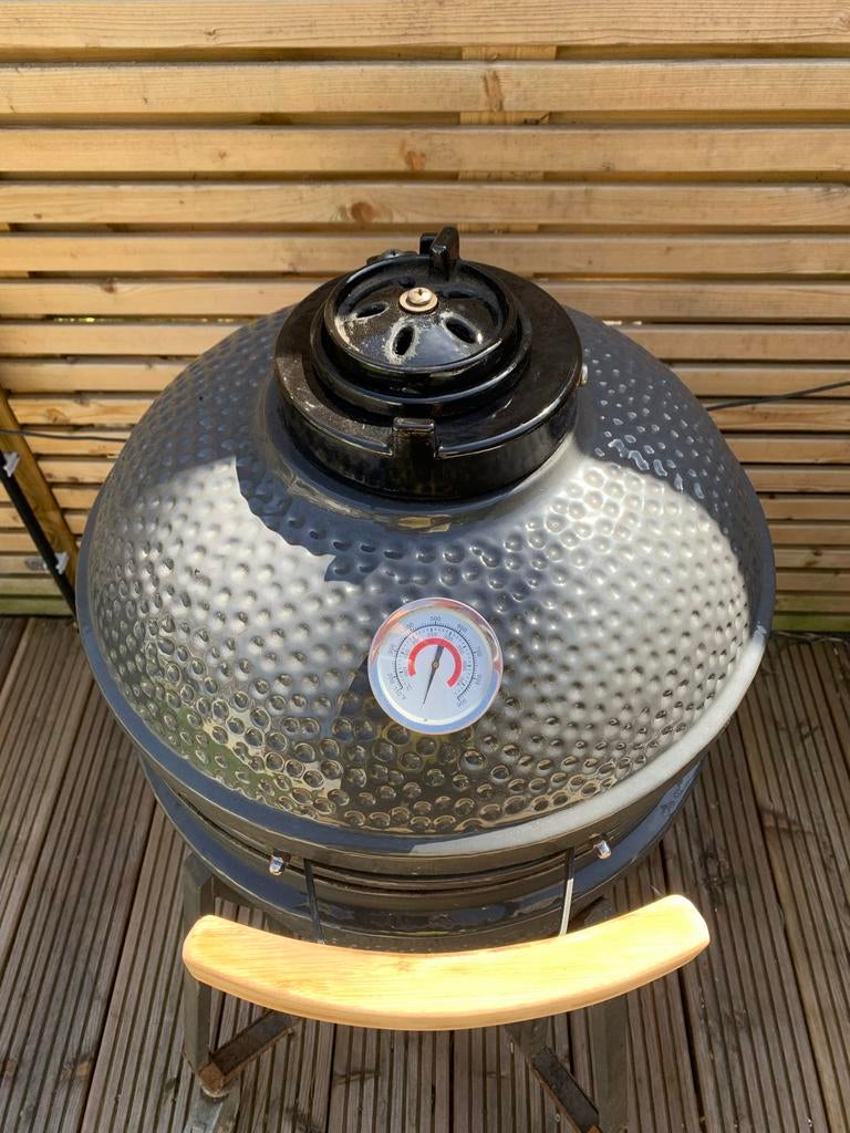 Kamado, BBQ, GreenEgg, Koken, Bakken, Eten, Ophalen, Gebruikt