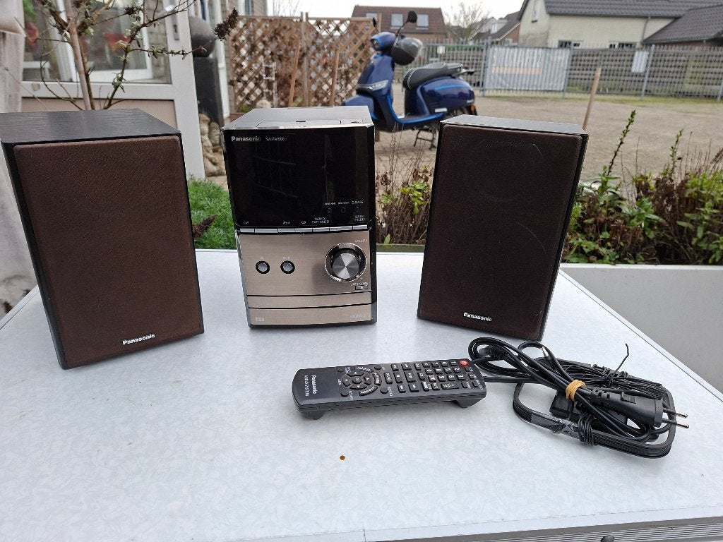 zgan stereotoren panasonic sa-pm500 met usb en usb opnemen, Audio, Tv en Foto, Stereo-sets, Overige merken, Gebruikt, Microset