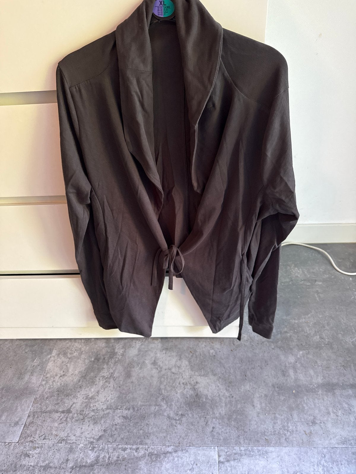 Cora Kemperman vest XL, Kleding | Dames, Truien en Vesten, Ophalen of Verzenden, Gedragen, Maat 46/48 (XL) of groter, Zwart