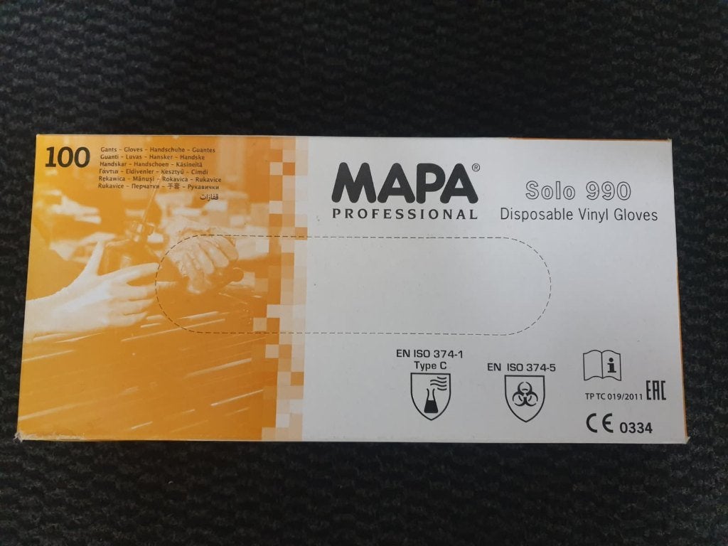 Mapa Professional Wegwerp Handschoenen | Vinyl | Gratis |, Ophalen, Budget Bike XL, Info@budgetbike.nl, Nieuw