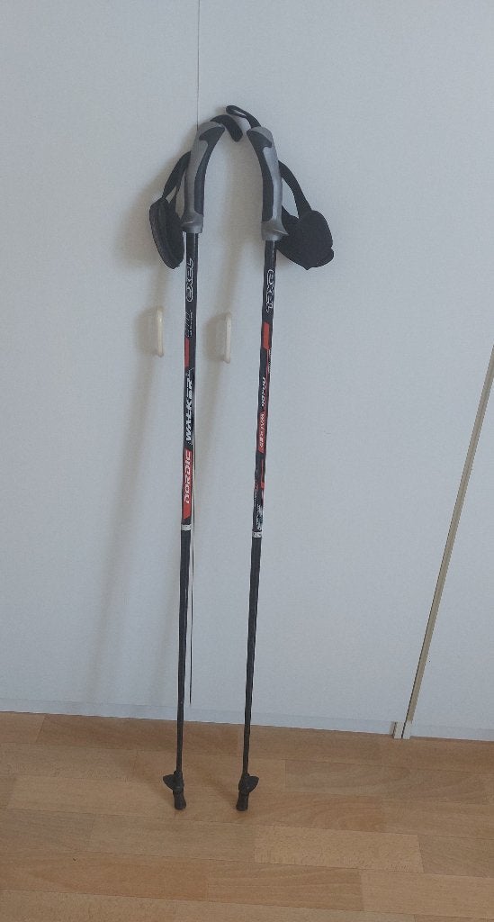 2 stel Lichte Exel Nordic Walking Poles/Stokken, Sport en Fitness, Bergsport en Wandelen, Ophalen of Verzenden, Zo goed als nieuw