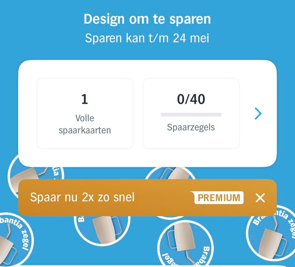 Ah brabantia zegels, Ophalen of Verzenden, Winkel, Super of Benzinepomp, Volle spaarkaart