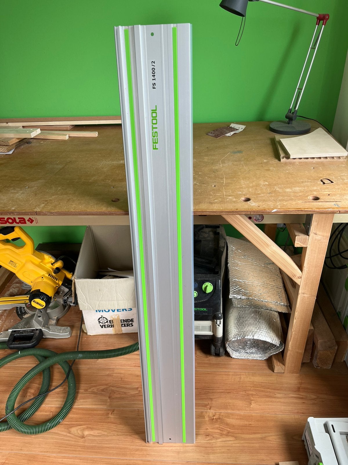 Festool geleiderail FS 1400/2 z.g.a.n., Verzenden, Zo goed als nieuw