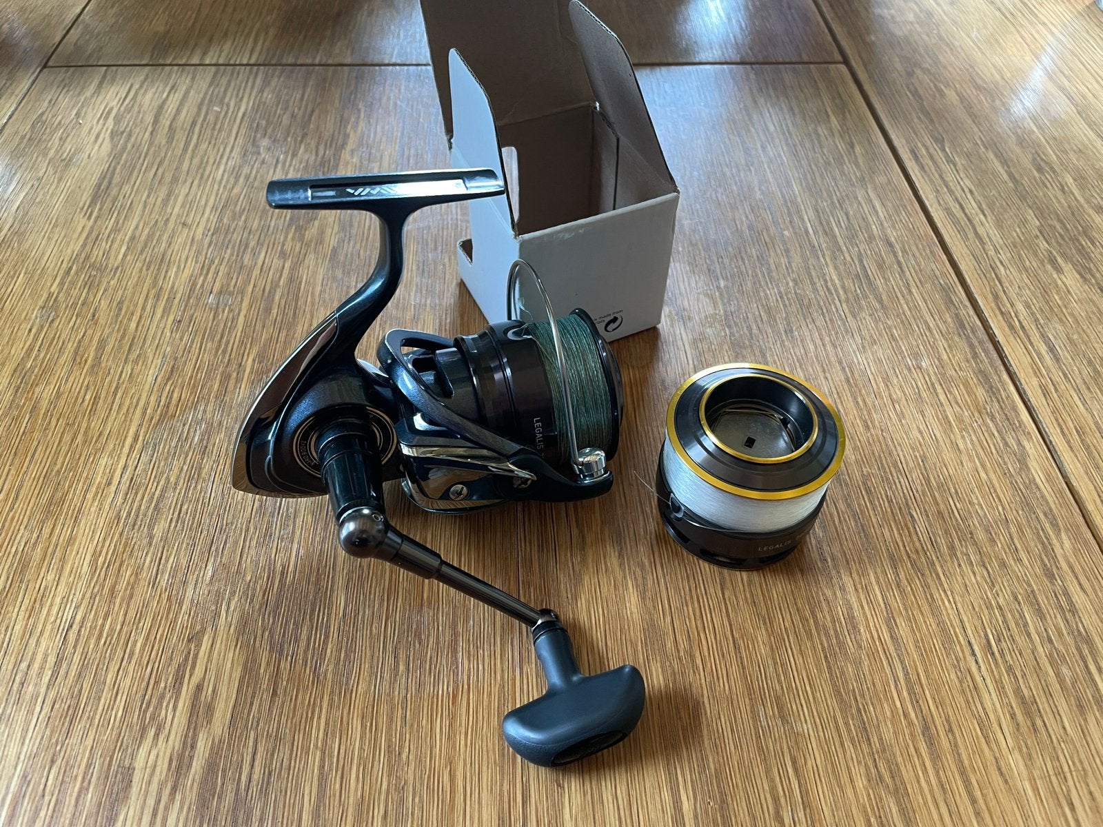 Daiwa Legalis 3000HA Molen - Zo goed als nieuw, Ophalen of Verzenden, Zo goed als nieuw, Molen