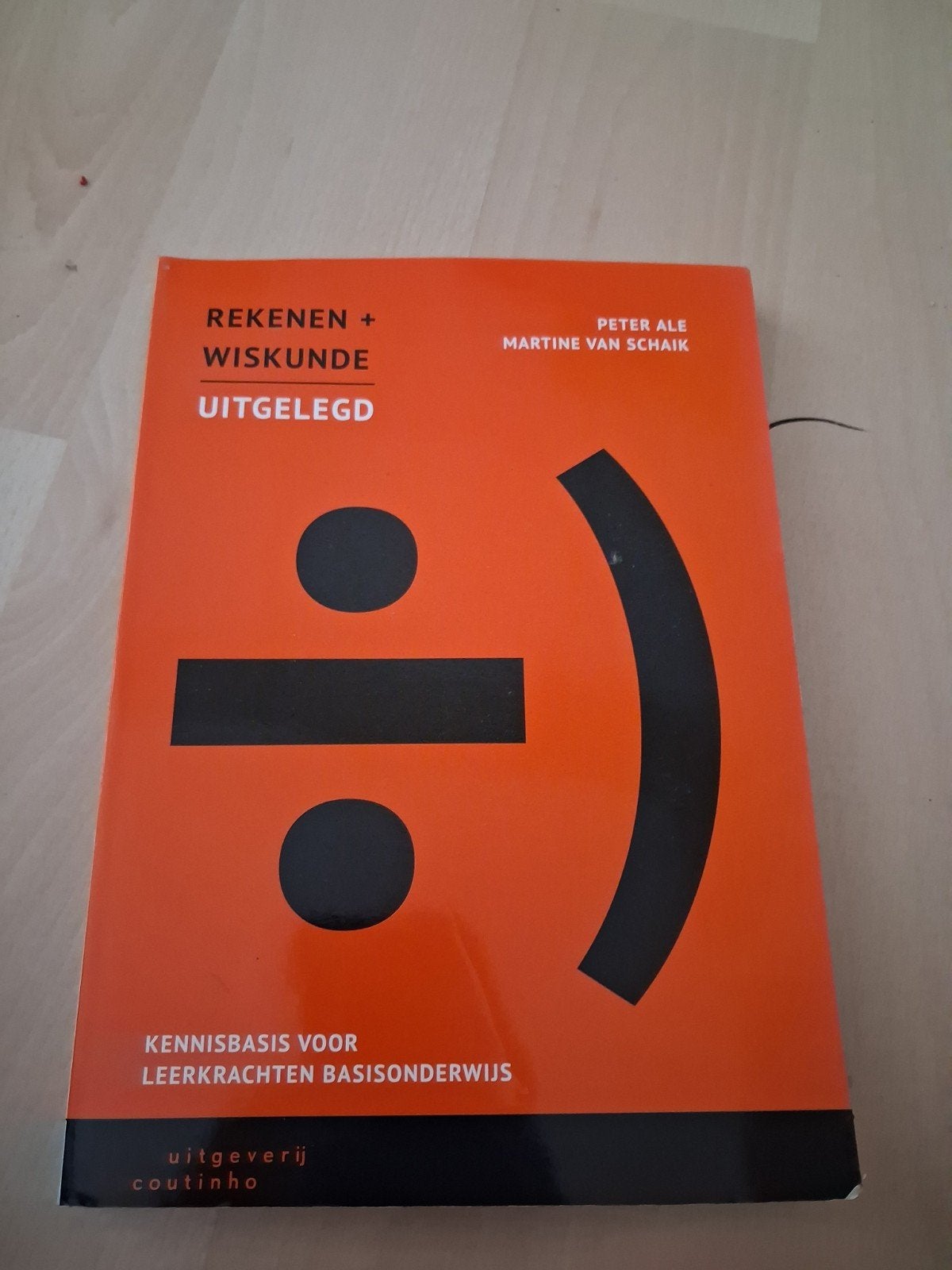 Reken- en Wiskundeboek voor Basisonderwijs, Peter Ale, Martine van Schaik, Zo goed als nieuw, Beta, HBO