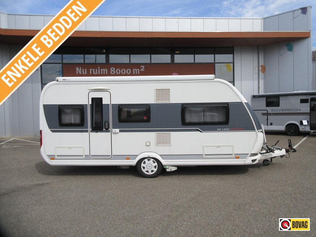 Hobby De Luxe 495 UL MET VASTE LUIFEL EN MOVER, Rondzit, Hobby, Overige typen, 1250 - 1500 kg