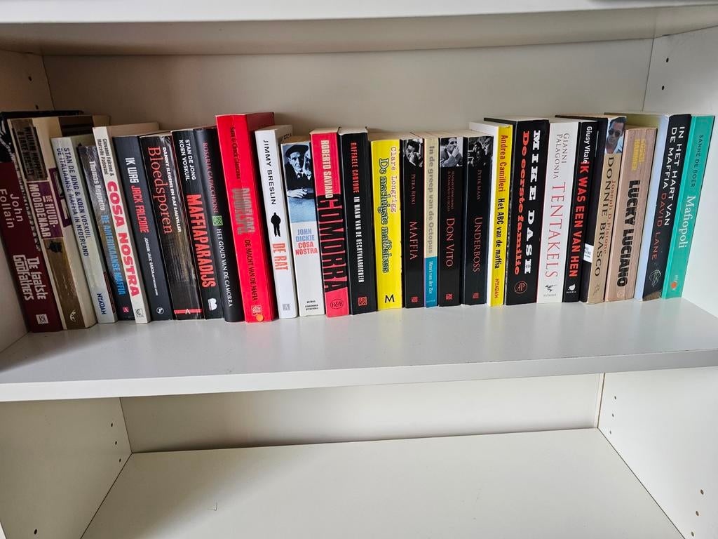 27x Collectie Maffia Boeken, Boeken, Ophalen of Verzenden, Gelezen, Diverse Auteurs, Europa overig