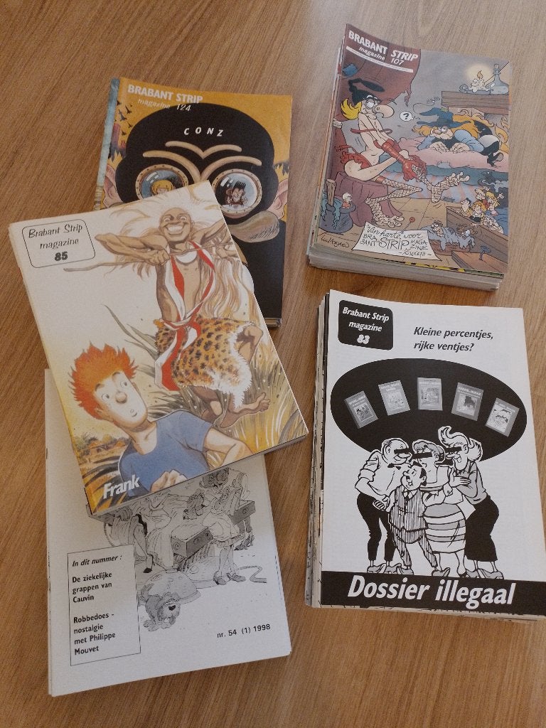 Brabant Strip Magazine - ca 110 stuks Suske en Wiske ea, Ophalen, 1980 tot heden, Buitenland, Tijdschrift