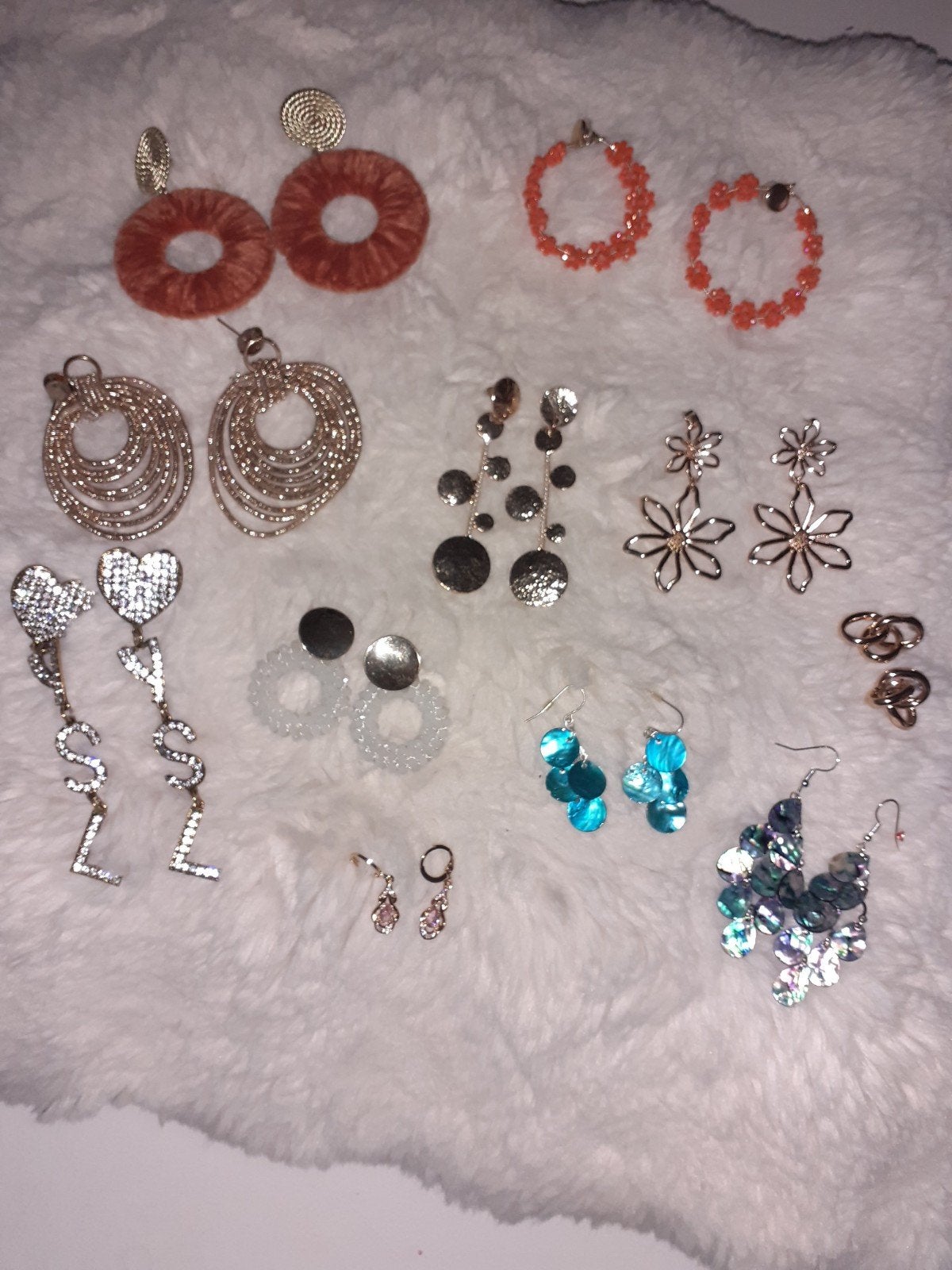 Partij diverse oorbellen - 1.50 p.stuk, Sieraden, Tassen en Uiterlijk, Oorbellen, Overige materialen, Oranje, Ophalen of Verzenden