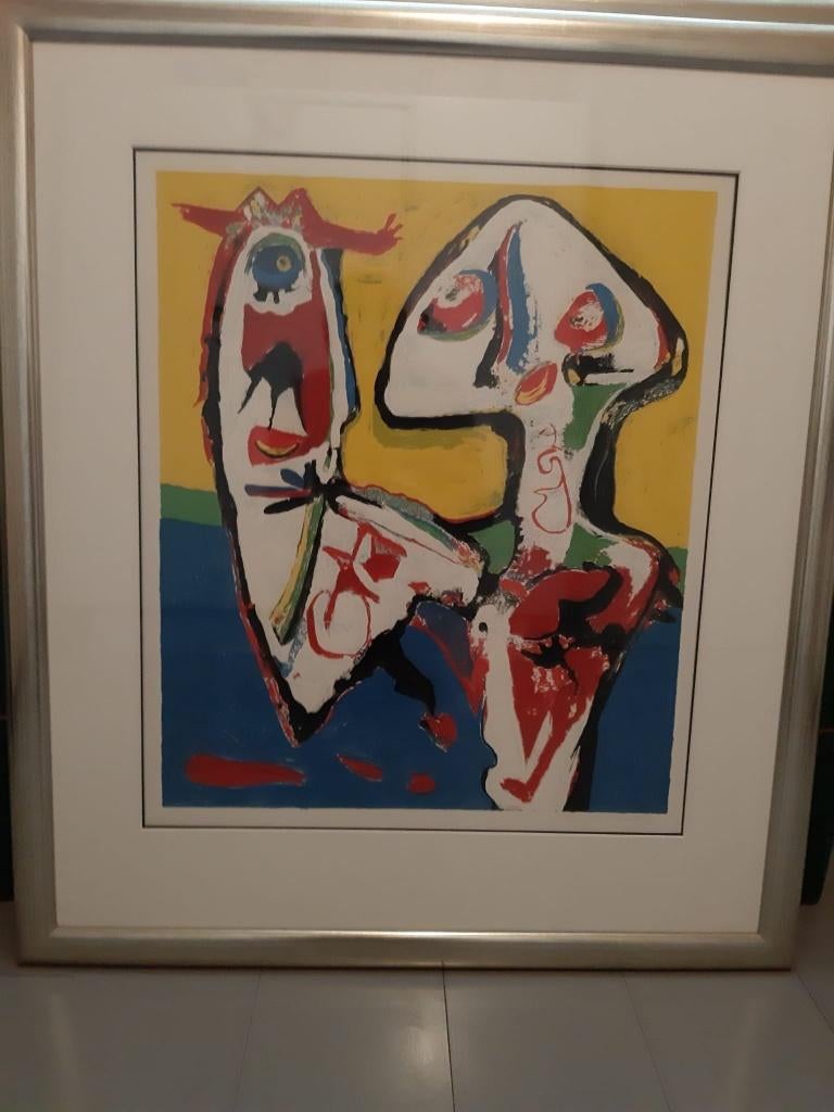 Prachtige zeefdruk van Jan te Wierik, Antiek en Kunst, Ophalen