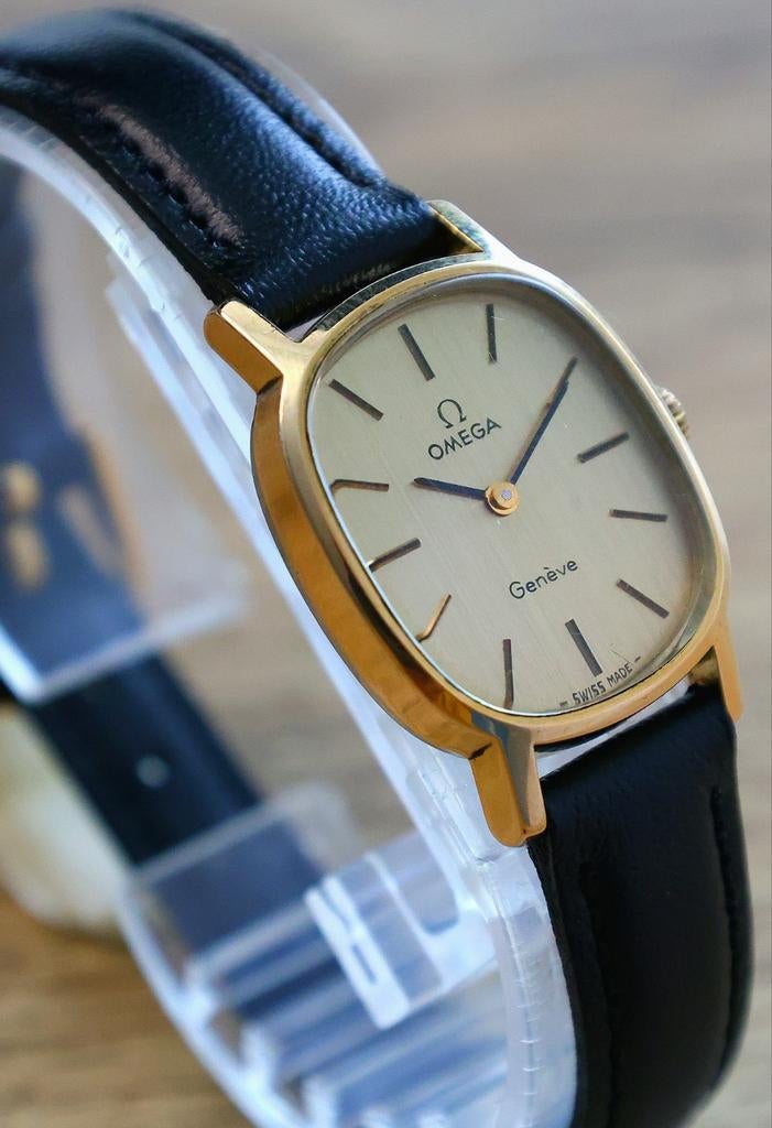 Classic Omega Genève Dameshorloge, Overige merken, Staal, Polshorloge, Ophalen of Verzenden