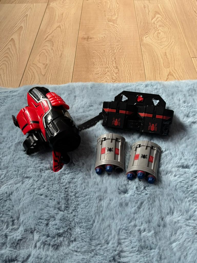 Nerf Spiderman, Ophalen of Verzenden, Zo goed als nieuw, Jongen of Meisje