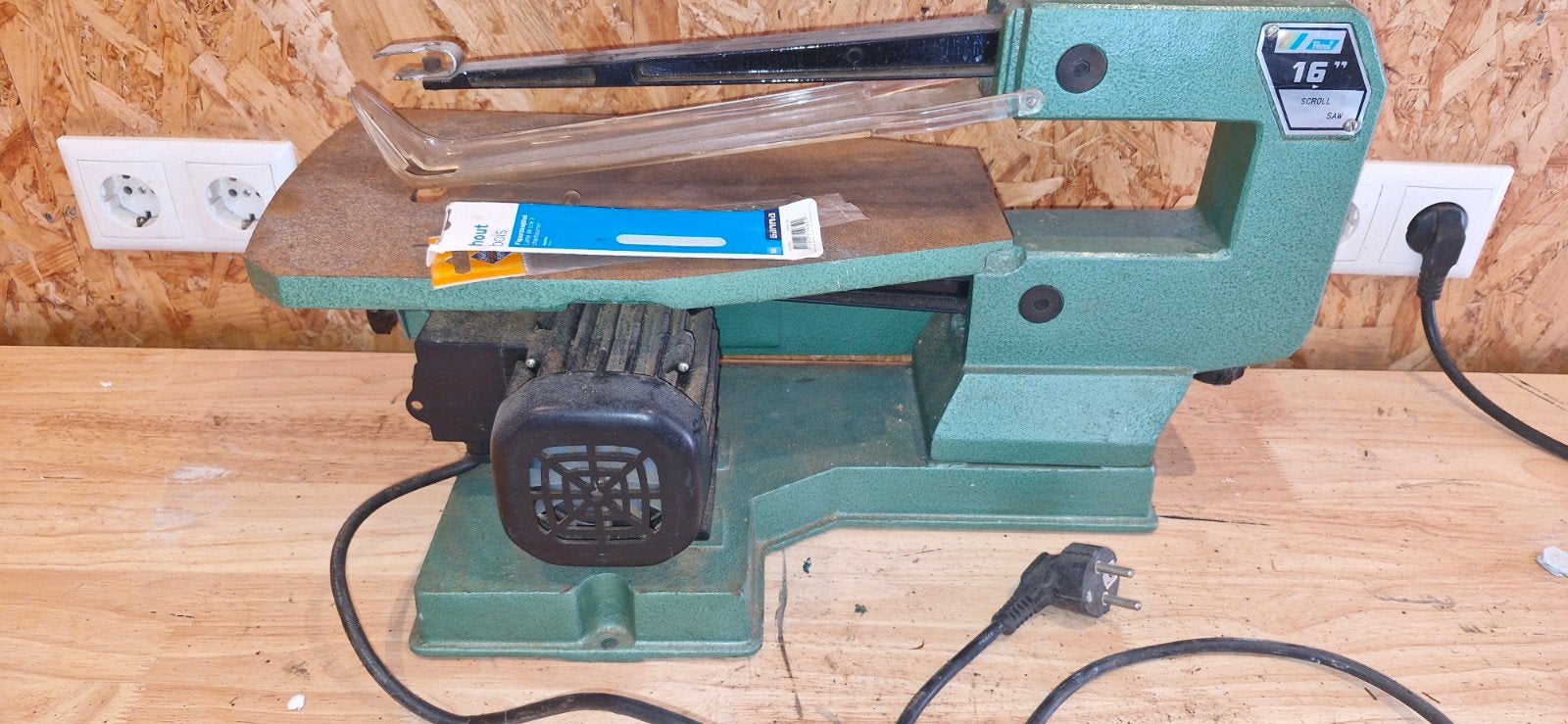 Ferm figuurzaag 16 inch - Perfect voor precisiewerk, Ophalen, Gebruikt, 30 tot 70 mm, Figuurzaag
