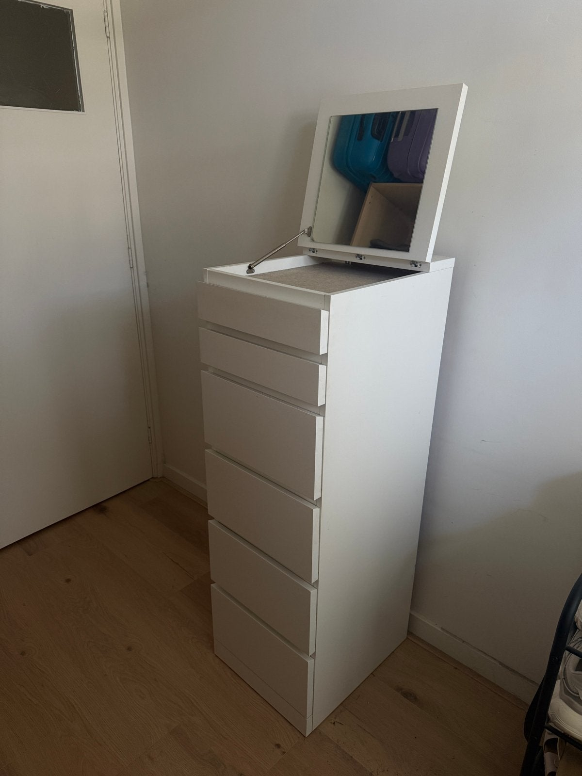 IKEA MALM Ladekast, Huis en Inrichting, Kasten | Ladekasten, Ophalen, Minder dan 50 cm, Gebruikt, 5 laden of meer