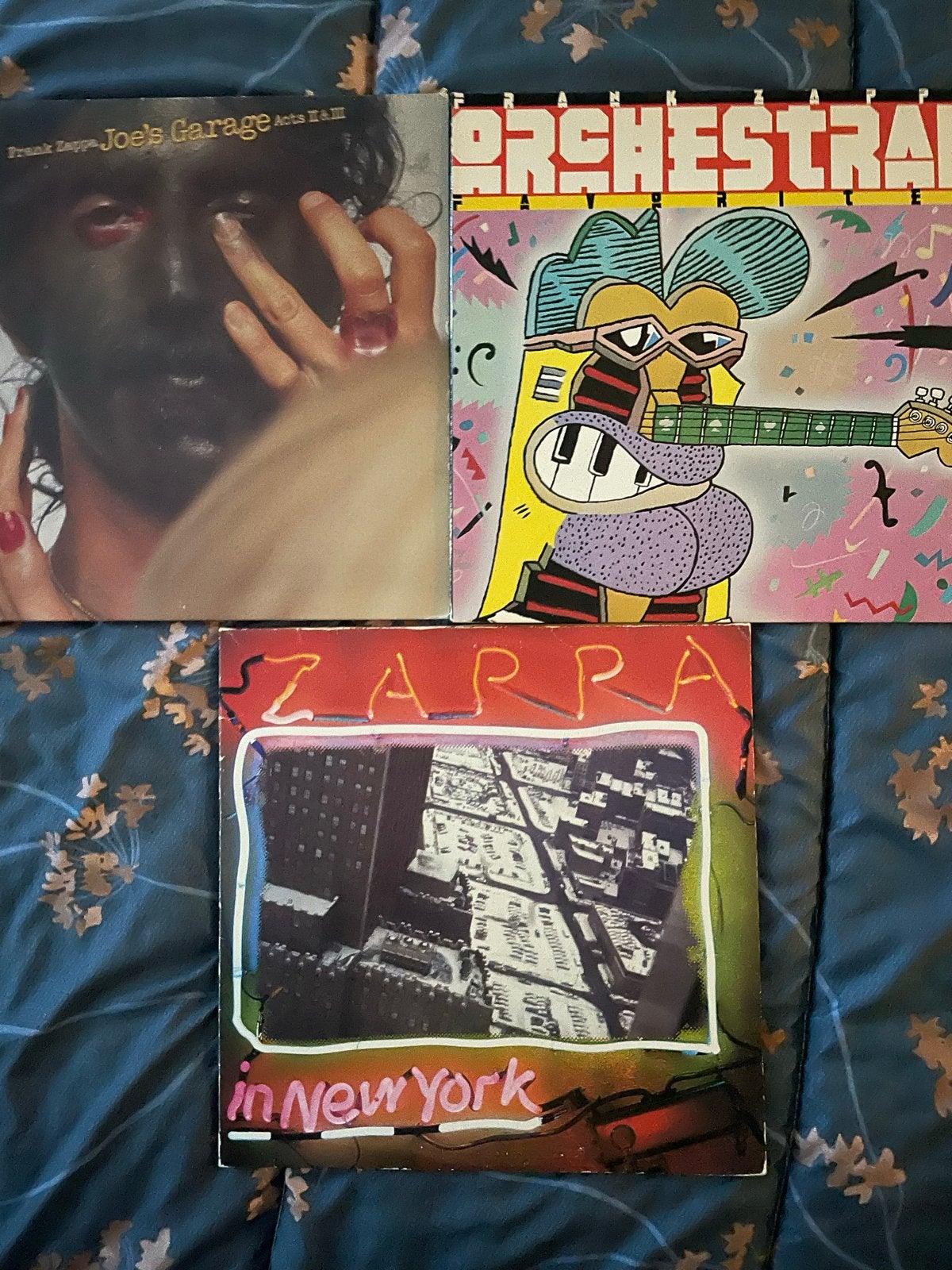 3 Frank Zappa LP ‘sJoe's Garage, Orchestral, In, Gebruikt, Ophalen of Verzenden, Dubbel-LP, 12 inch