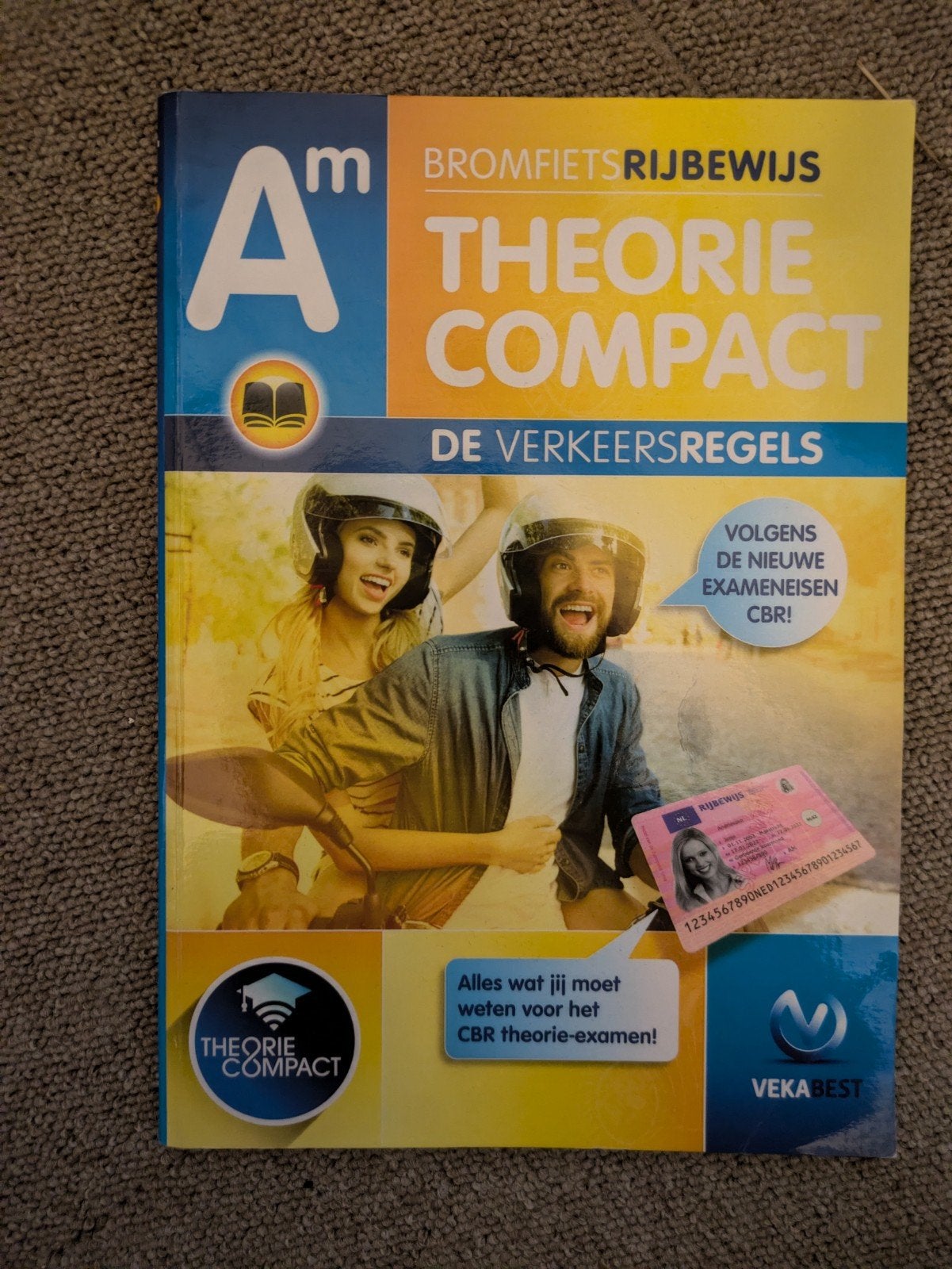 Am brommer rijbewijs theorie boek, Fietsen en Brommers, Ophalen of Verzenden, Nieuw