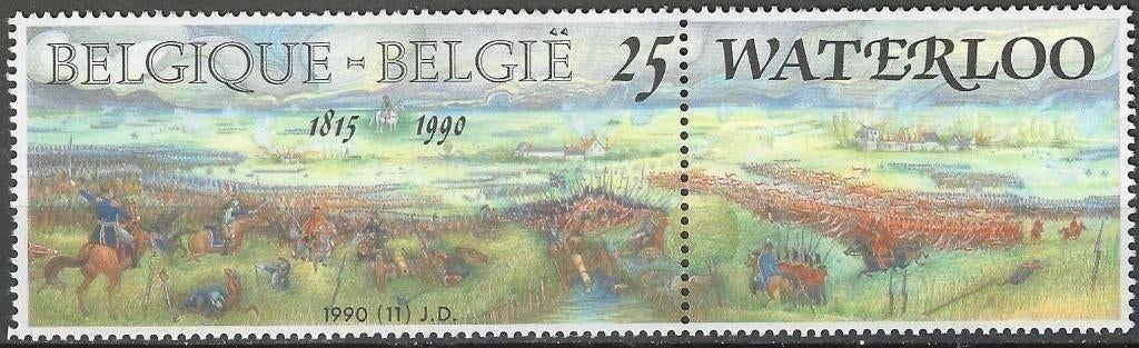 Belgie 1990 - Yvert/OBP 2376 - Slag van Waterloo (PF), Postzegels en Munten, Postzegels | Europa | België, Verzenden, Postfris