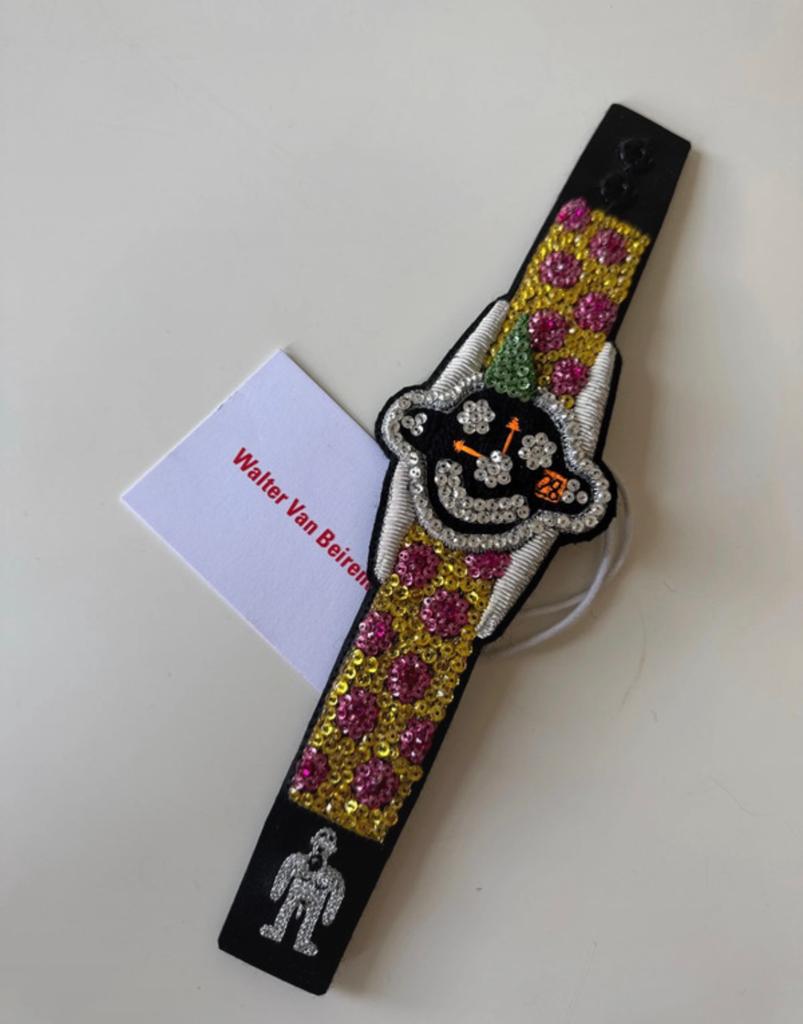 Walter Van Beirendonck Clown Armband Horloge Nieuw, Overige materialen, Overige kleuren, Nieuw, Ophalen of Verzenden