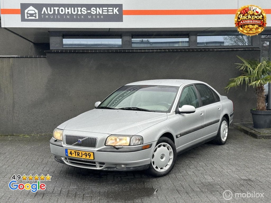 Volvo S80 2.9 Comfort | 6-cilinder | Youngtimer | Jackpot, Auto's, Volvo, 1581 kg, 2922 cc, 10 km/l, Bedrijf
