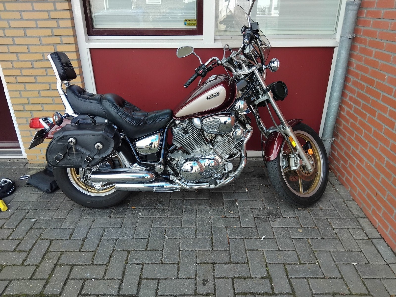 Yamaha Virago XV750 uit 1989 - Klassieke Chopper