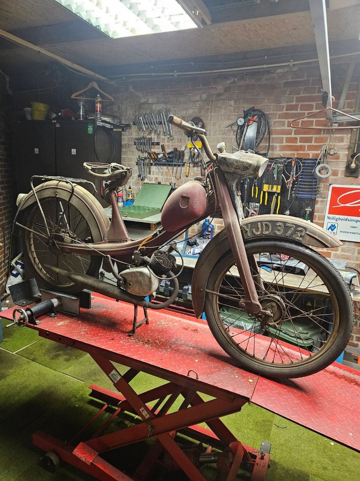 NSU Quickly bromfiets uit 1964 - Restauratieproject, Ophalen of Verzenden