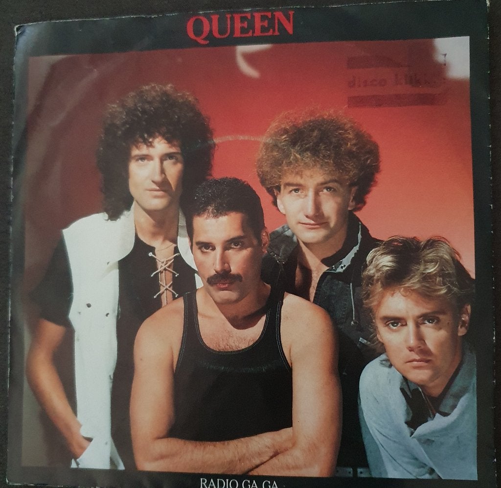 Queen - Radio Ga Ga, Beschermende buitenhoes, Verzenden, Gebruikt, Pop