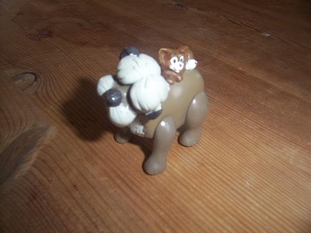 Disney 101 Dalmatiërs Kolonel en Tibbs MCD 1991 6cm, Verzamelen, Disney, Ophalen of Verzenden, Overige figuren, Gebruikt, Beeldje of Figuurtje