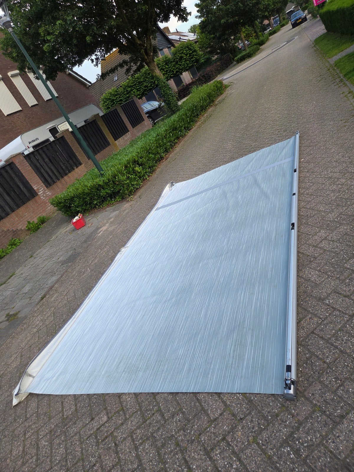 Thule Omnistor 1200 Luifel 4.50M,, Caravans en Kamperen, Voortenten en Luifels, Ophalen of Verzenden