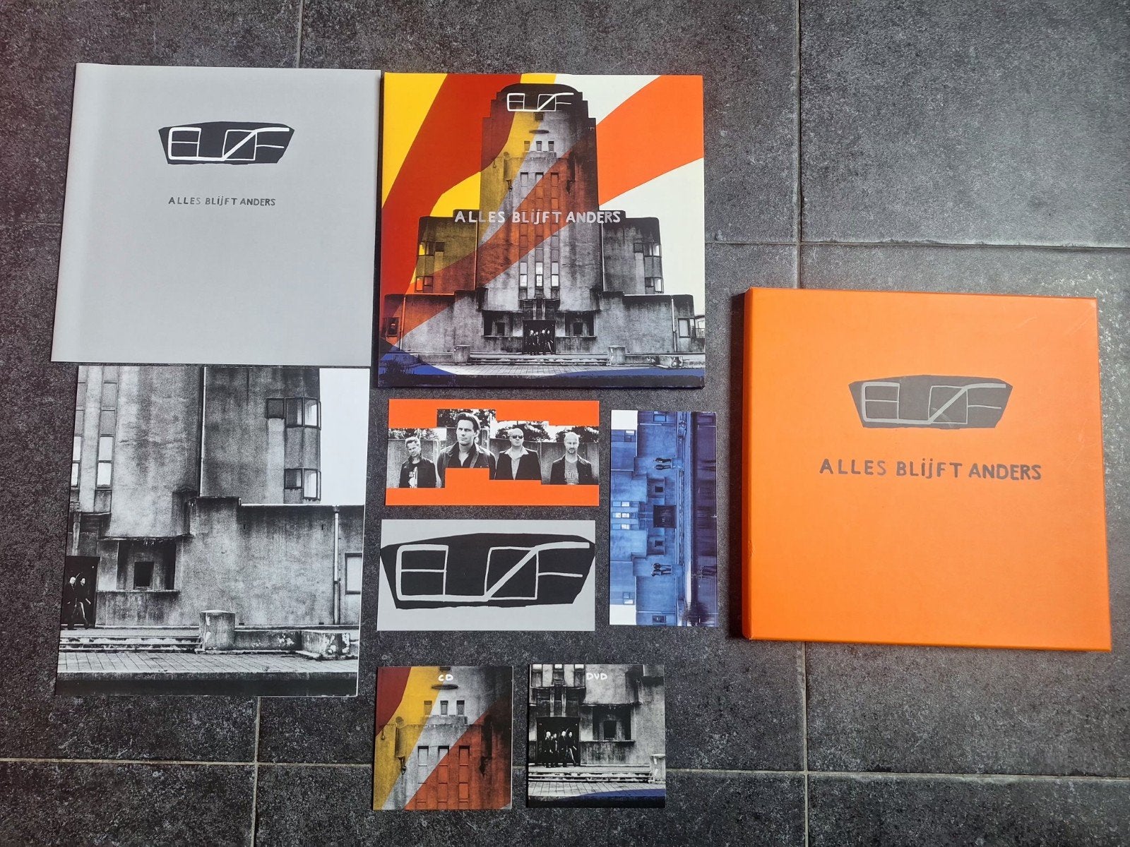 Blof alles blijft anders lim2 vinyl cd dvd box set zeldzaam, Cd's en Dvd's, Verzenden, Zo goed als nieuw, 12 inch