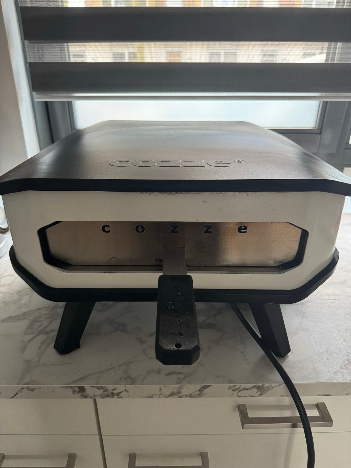 Cozze 13 inch elektrische pizzaoven, Witgoed en Apparatuur, Ovens, Ophalen, Minder dan 45 cm, Pizzaoven, Gebruikt