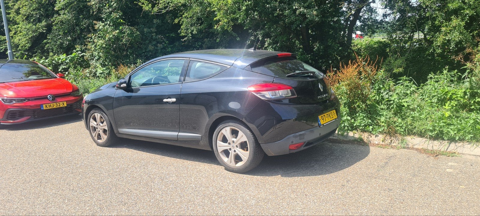 Renault Mégane 1.4 TCE 96KW Coupe 2011 Zwart, Auto's, Renault, Voorwielaandrijving, 4 cilinders, 635 kg, Zwart
