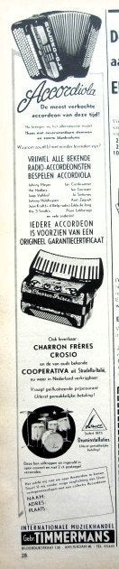 70+ vintage advertenties reclames producten 1954, Ophalen of Verzenden, Gebruikt, Overige typen