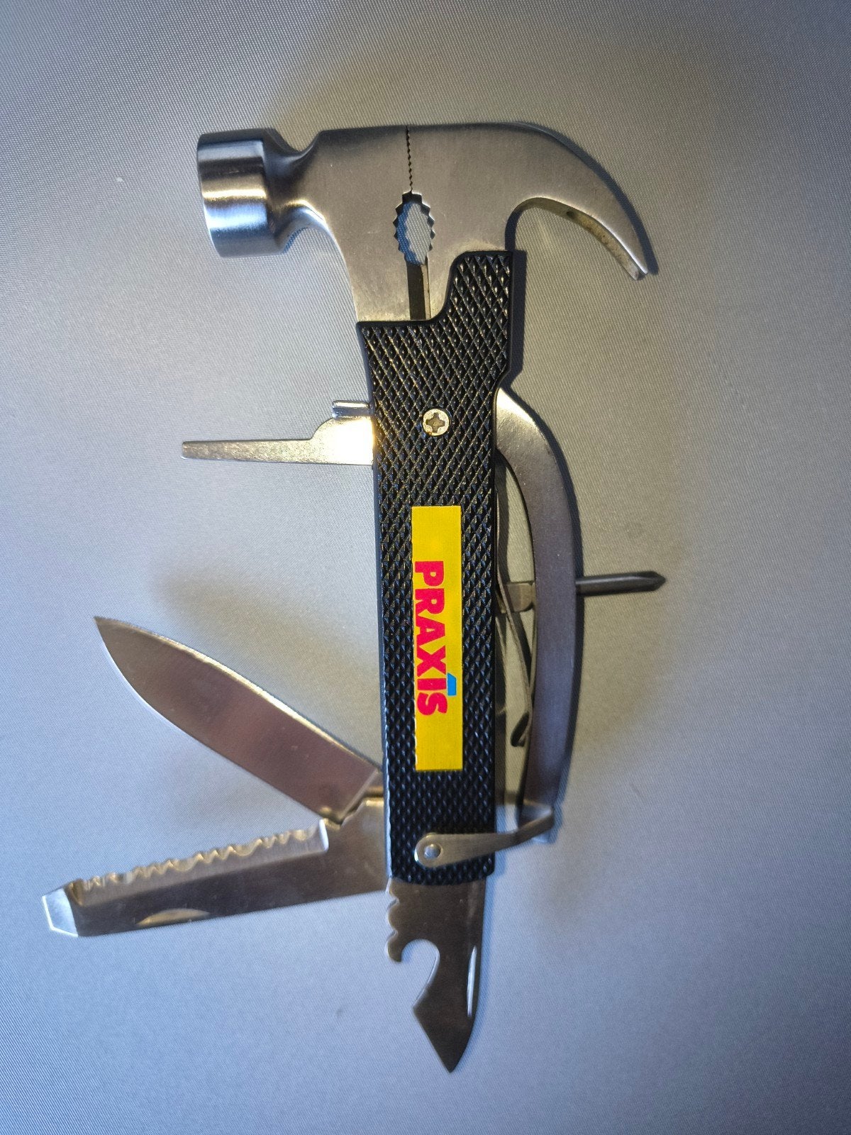 Praxis Multitool Hamer met diverse functies, Ophalen of Verzenden, Nieuw, Gereedschapsset, Overige merken