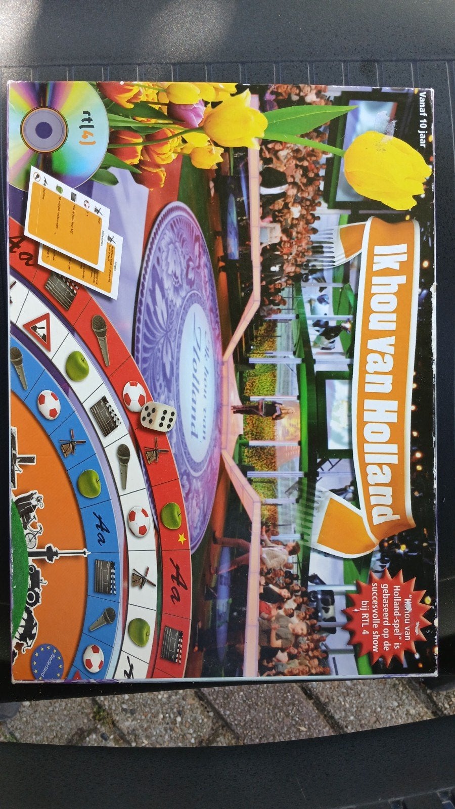 Ik Hou Van Holland Bordspel - Compleet, Vijf spelers of meer, Ophalen of Verzenden, Zo goed als nieuw, RTL 4