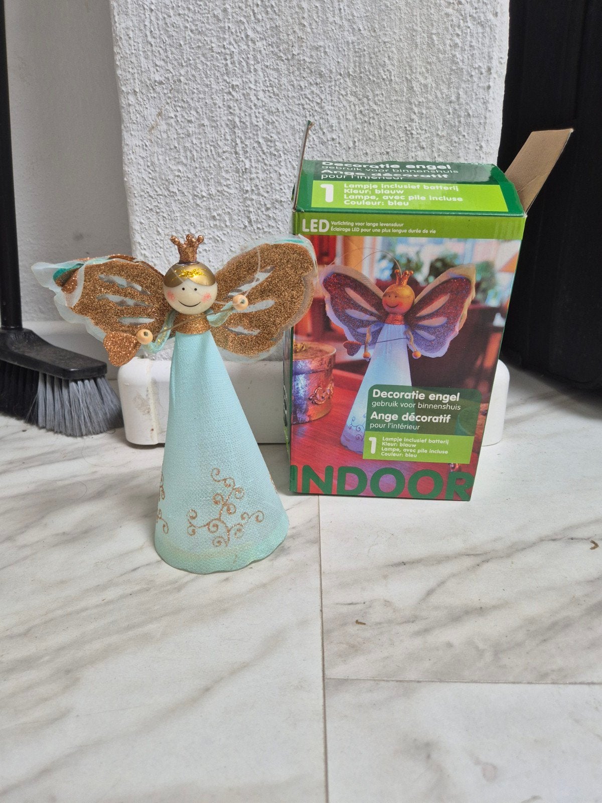 lichtgevend engeltje, Ophalen of Verzenden