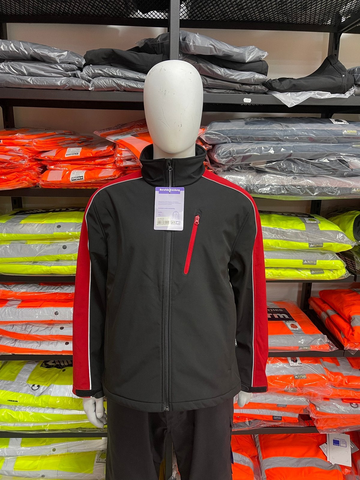 Pka Softshell werkjas M,XL €30.25! Werkkleding, Tuin en Terras, Werkkleding, Nieuw, Heren, Jas, Ophalen of Verzenden