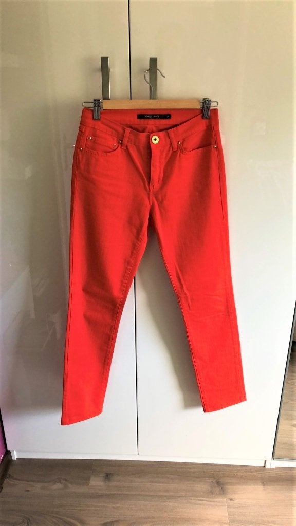 Talking french jeans maat 34, Ophalen of Verzenden, Zo goed als nieuw, Blauw, W27 (confectie 34) of kleiner
