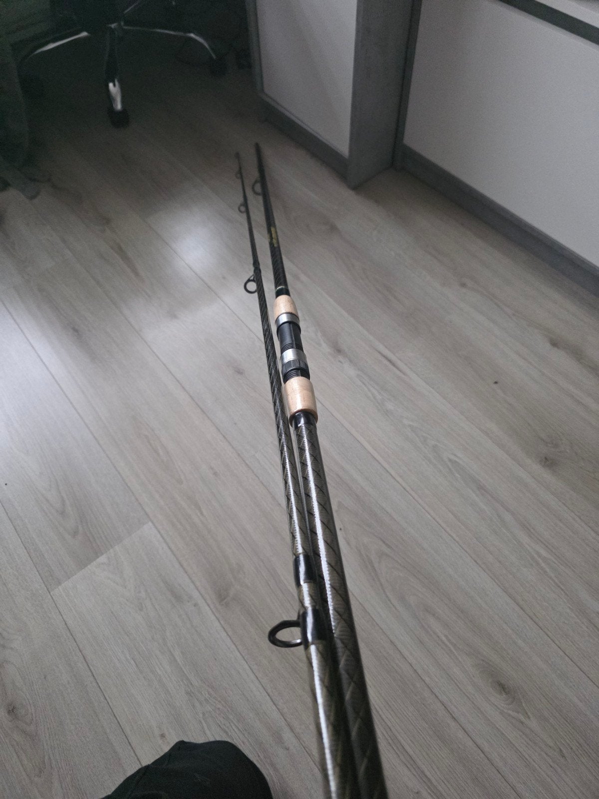 Hexaforce Carp X-force Carbon Hengel 3.6m, Watersport en Boten, Ophalen of Verzenden, Gebruikt, Werphengel