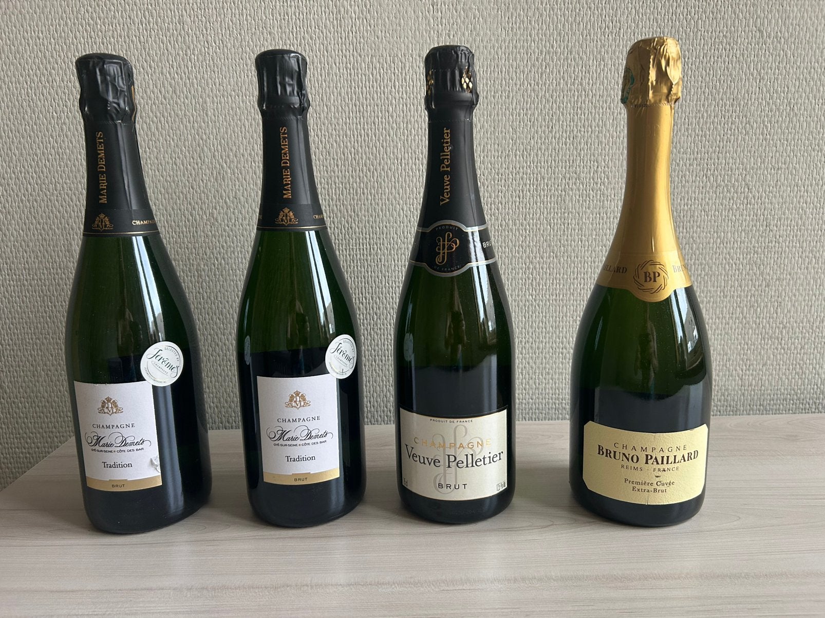 Div flessen Champagne, Ophalen, Nieuw, Frankrijk, Champagne