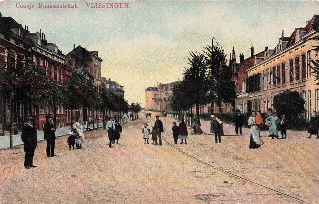703-105-025 Coosje Buskenstraat Vlissingen, Verzenden, Voor 1920, Zeeland