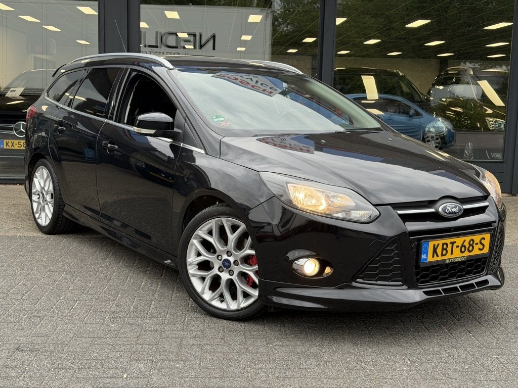 Ford FOCUS Wagon 1.6 EcoB. Titanium ST-Line Clima/Cruise con, Auto's, 1258 kg, Gebruikt, 4 cilinders, 150 pk