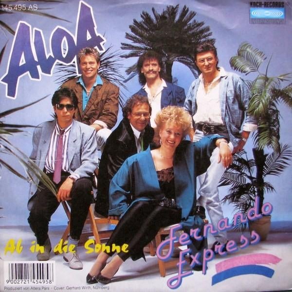 Fernando Express - Aloa / Ab in die Sonne (Vinyl Single), Cd's en Dvd's, Ophalen of Verzenden, Gebruikt, Overige formaten