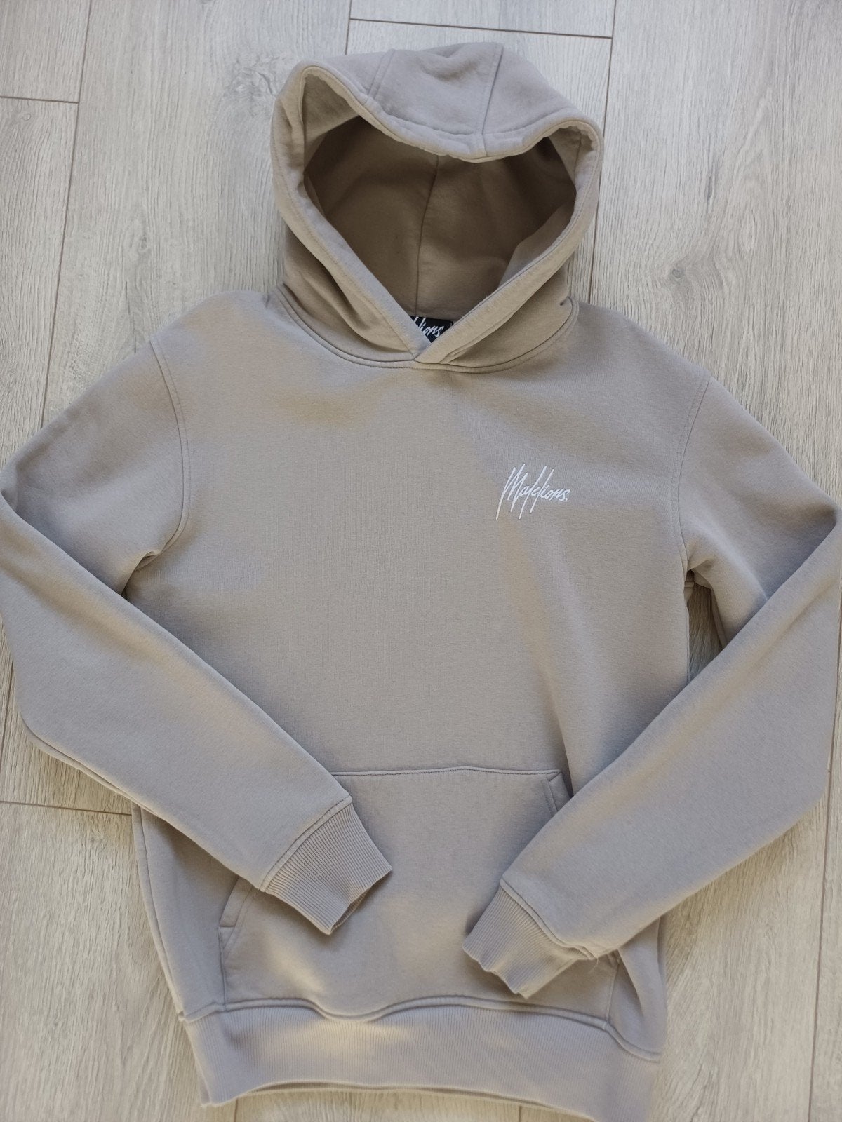 Malelions hoodie maat M, Maat 48/50 (M), Beige, Malelions, Ophalen of Verzenden
