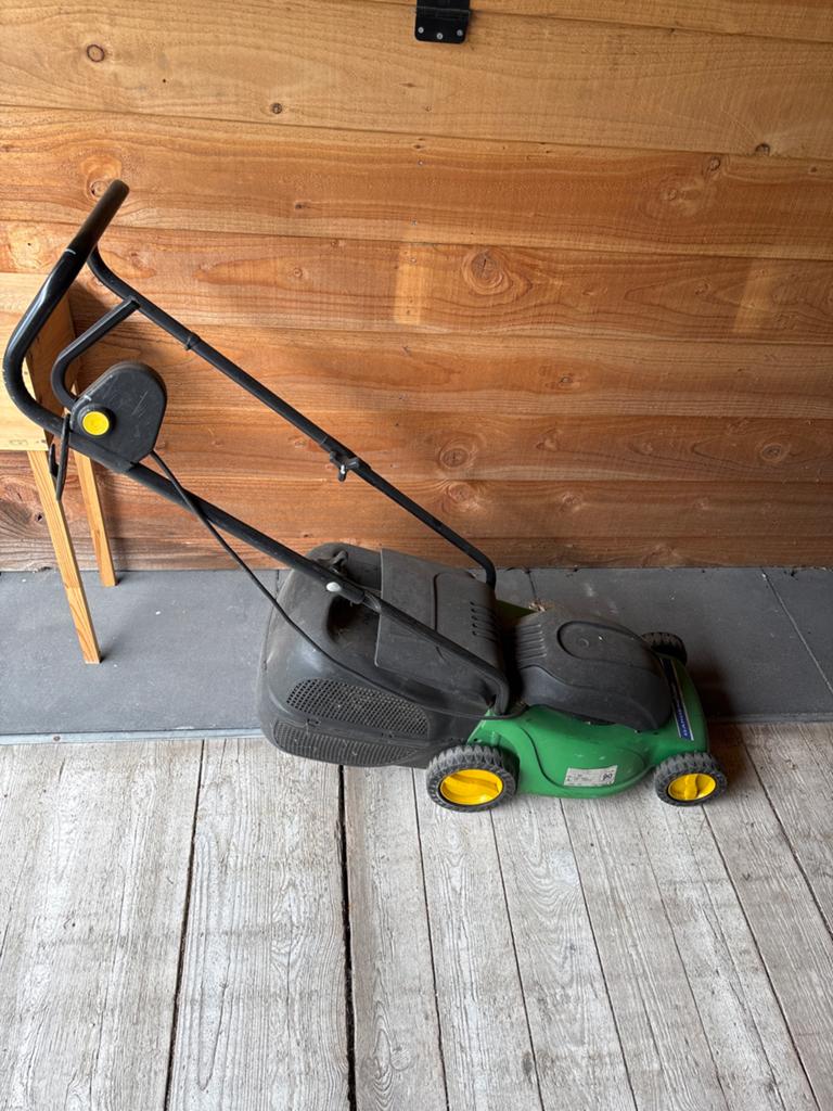 Elektrische grasmaaier Gardenline met opvangbak, Ophalen, Cirkelmaaier, Gebruikt, Elektrische grasmaaier