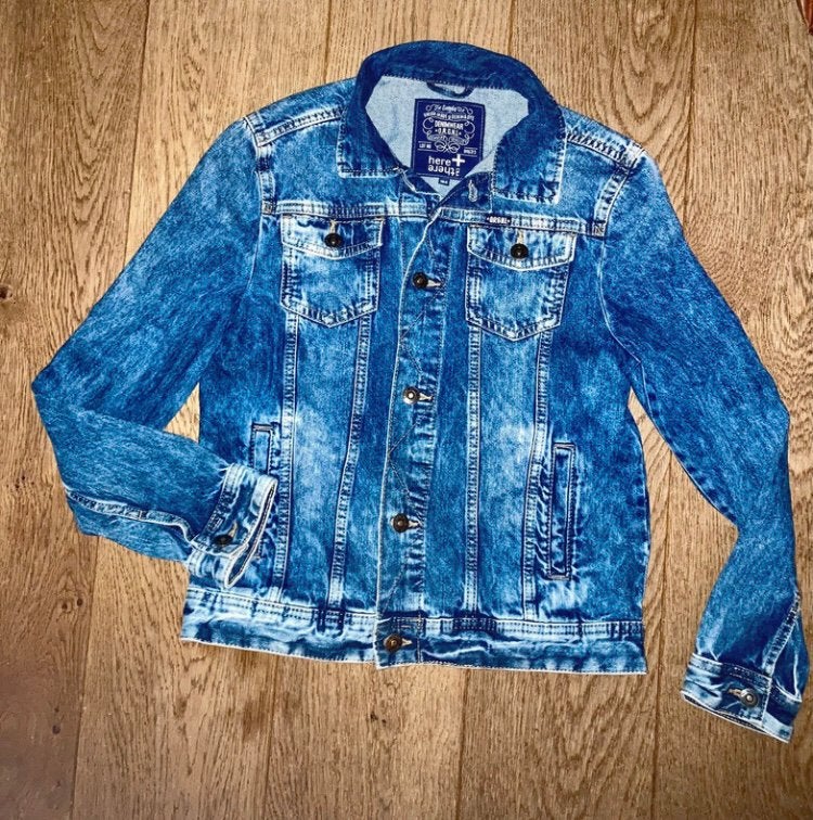 Mooi spijkerjack Here+There (C&A) maat 164, Kinderen en Baby's, Kinderkleding | Maat 164, Ophalen of Verzenden, Zo goed als nieuw