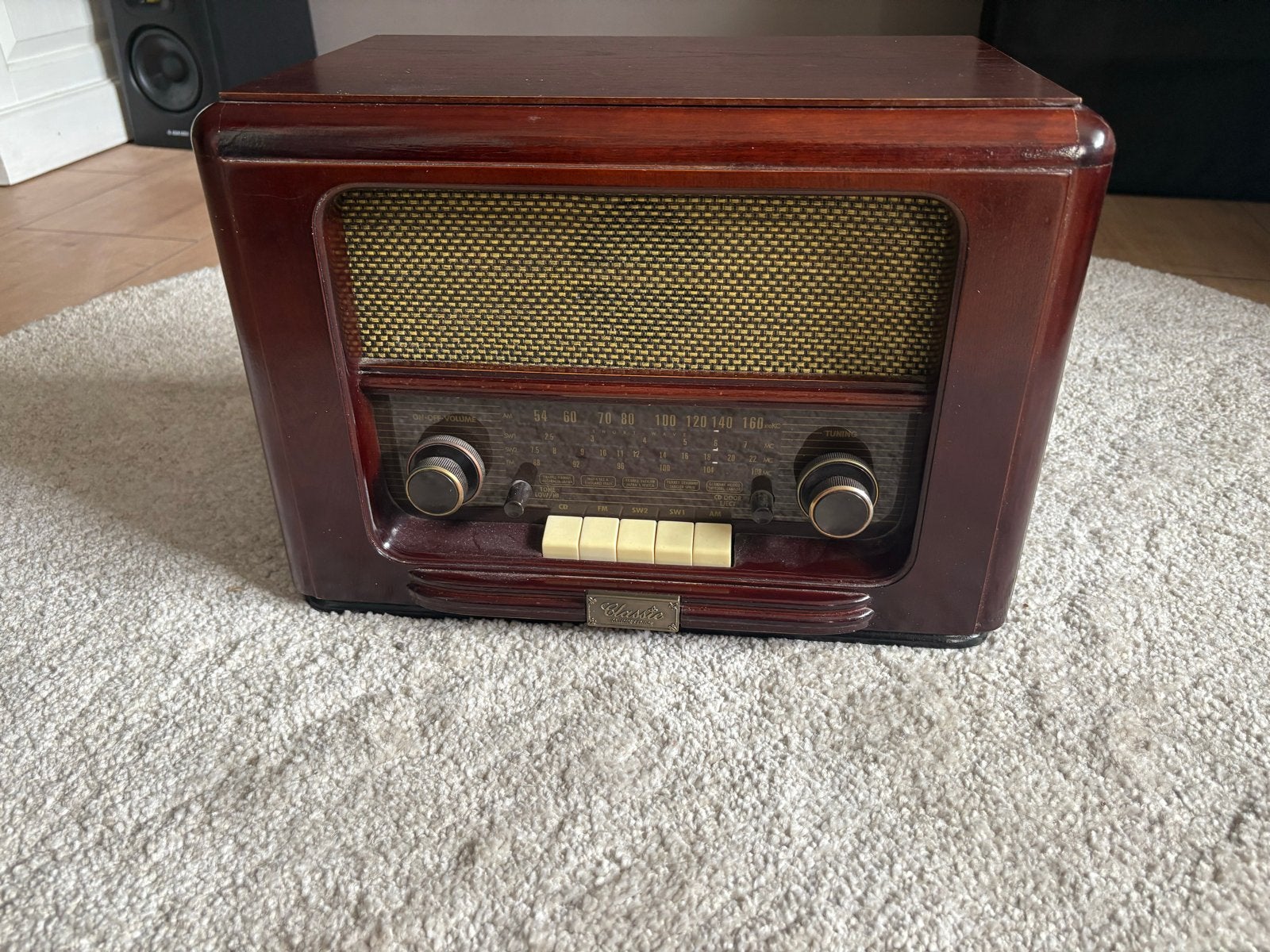 Soundmaster NR960 Retro / Vintage Radio, Audio, Tv en Foto, Radio's, Ophalen of Verzenden, Zo goed als nieuw, Radio, Met cd-speler