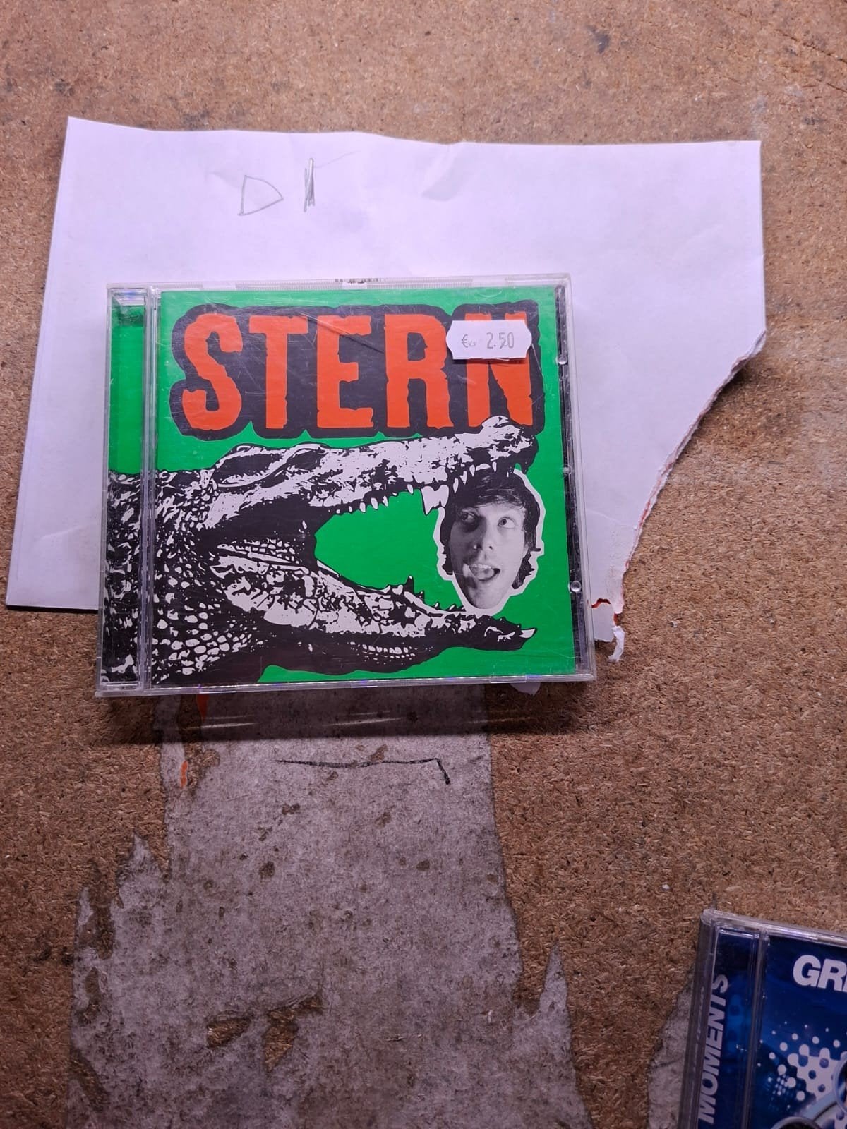 Stern CD met krokodil en man op cover, Ophalen of Verzenden, Gebruikt, Pop, Album